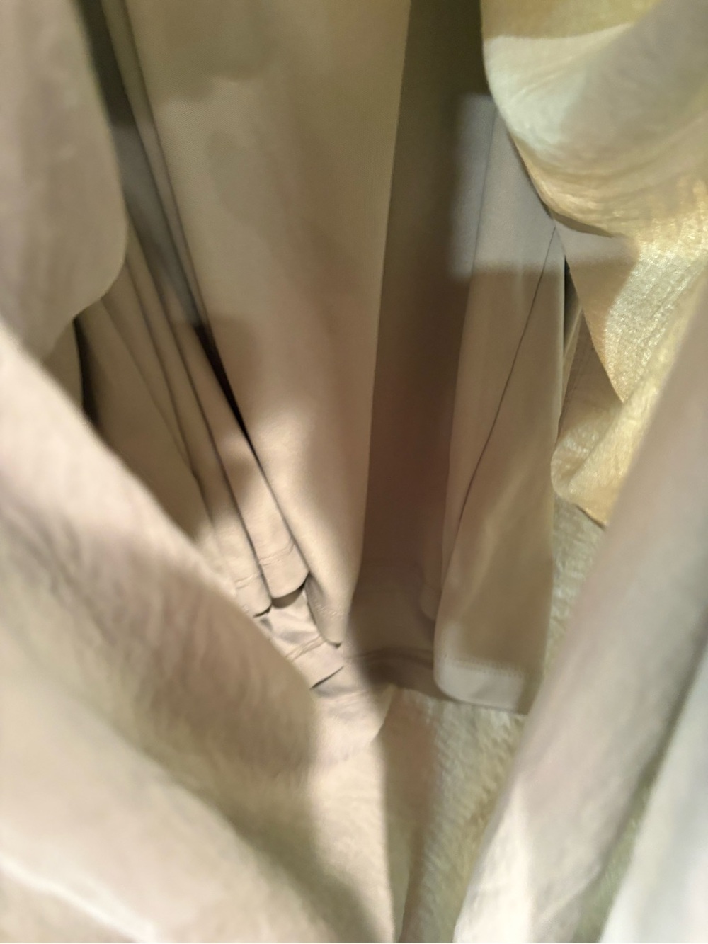 Sage Green Strappy Midi Dress with Contrast Trim - Picture 10 of 12